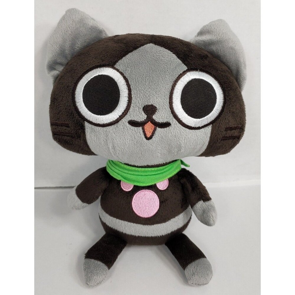 Monster Hunter: Felyne (Black w/ Scarf) - 12in. Stuffed/Plush - Capcom